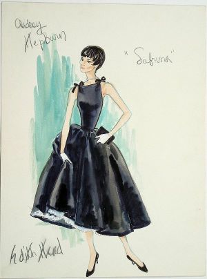 Audrey Hepburn pictures - audrey hepburn sabrina dress design pictures.jpg